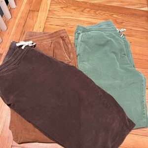 LOT OF THREE PAIRS Men’s BEARBOTTOM Corduroy Easy Pants